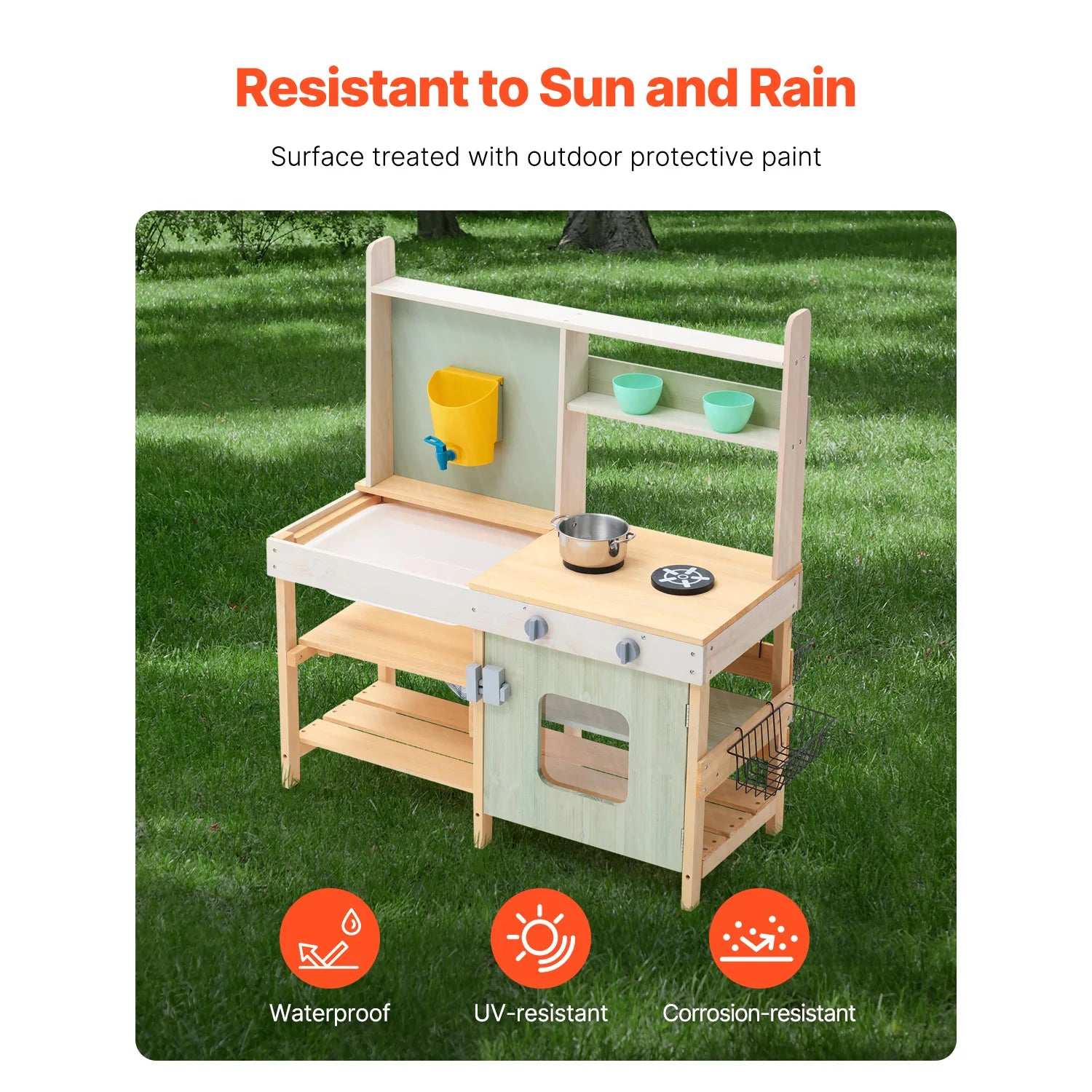 Wooden Mud Kitchen