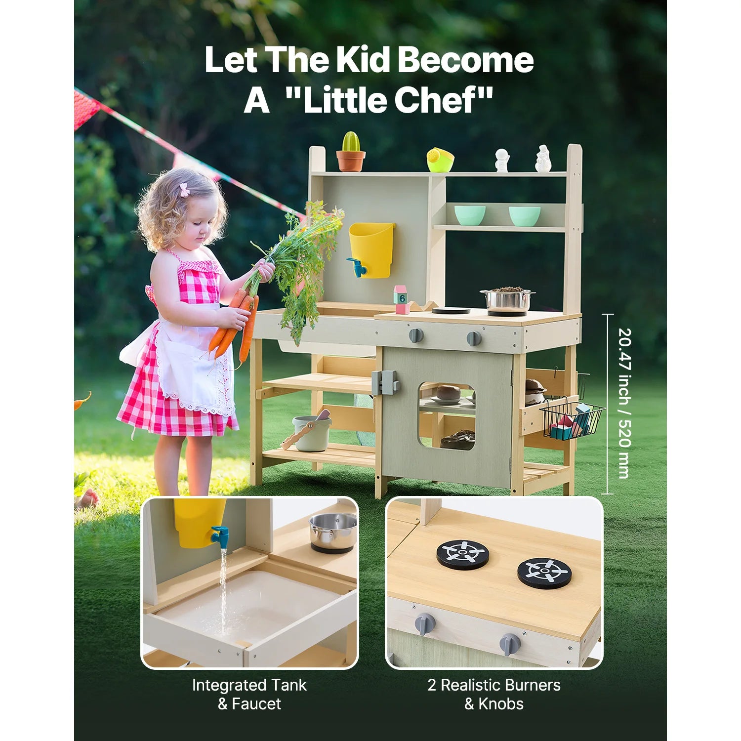 Wooden Mud Kitchen
