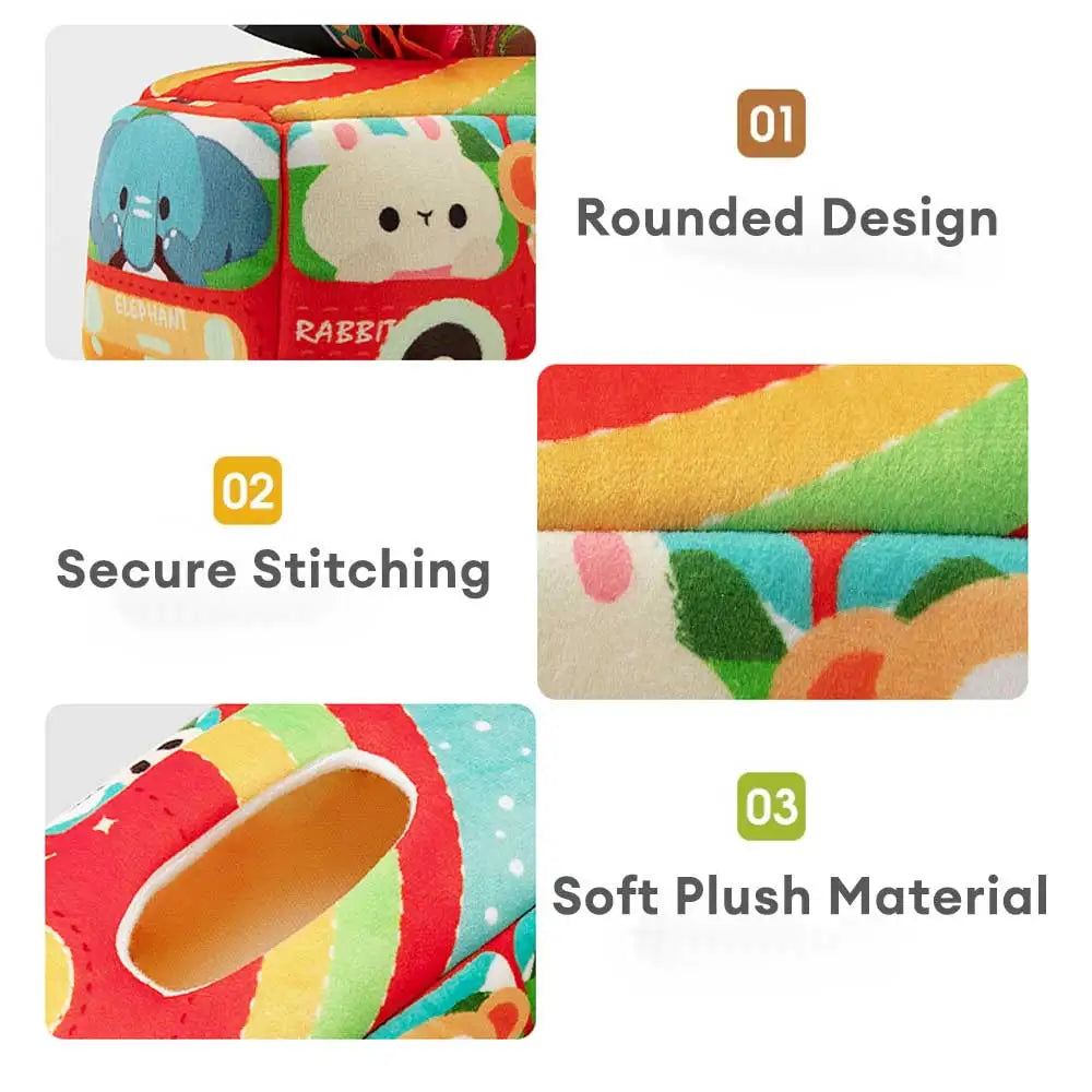 Montessori Cloth Tissue Box Toy