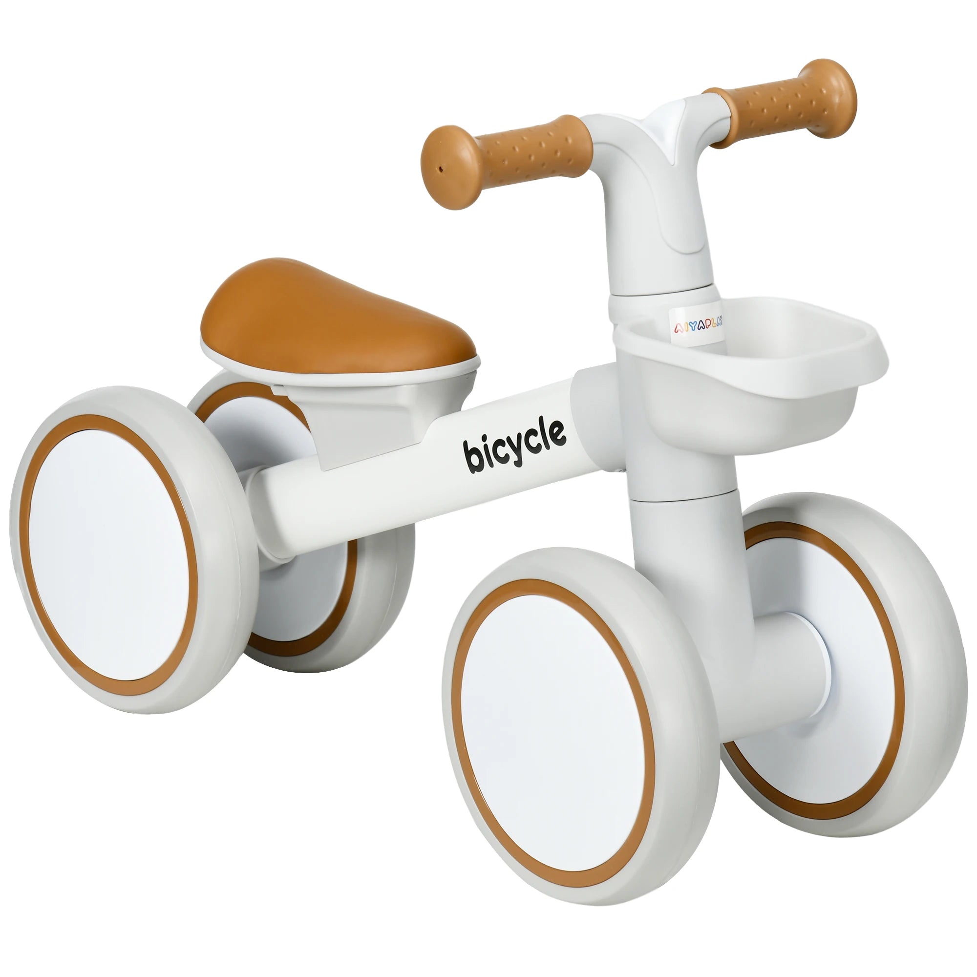 Toddler Balance Bike with Basket