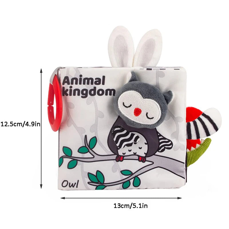 Soft Baby Sensory Cloth Book