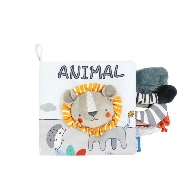 Soft Baby Sensory Cloth Book