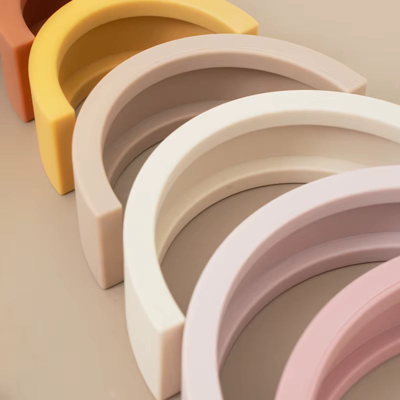 Silicone Rainbow Stack