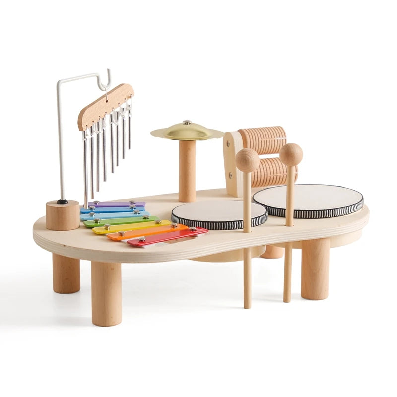 Wooden Montessori Music Table
