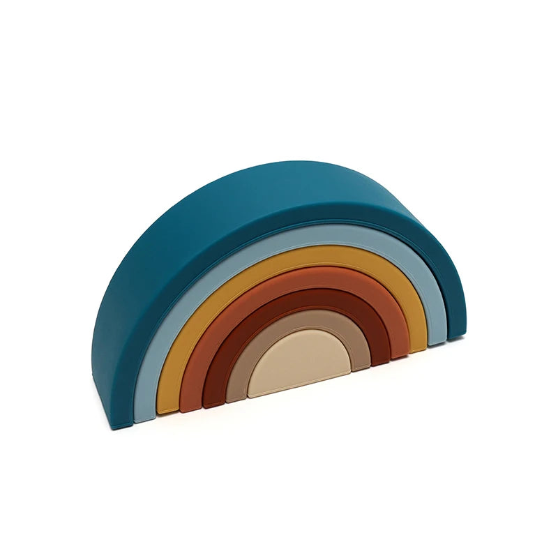 Silicone Rainbow Stack