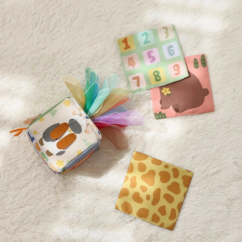 Montessori Cloth Tissue Box Toy