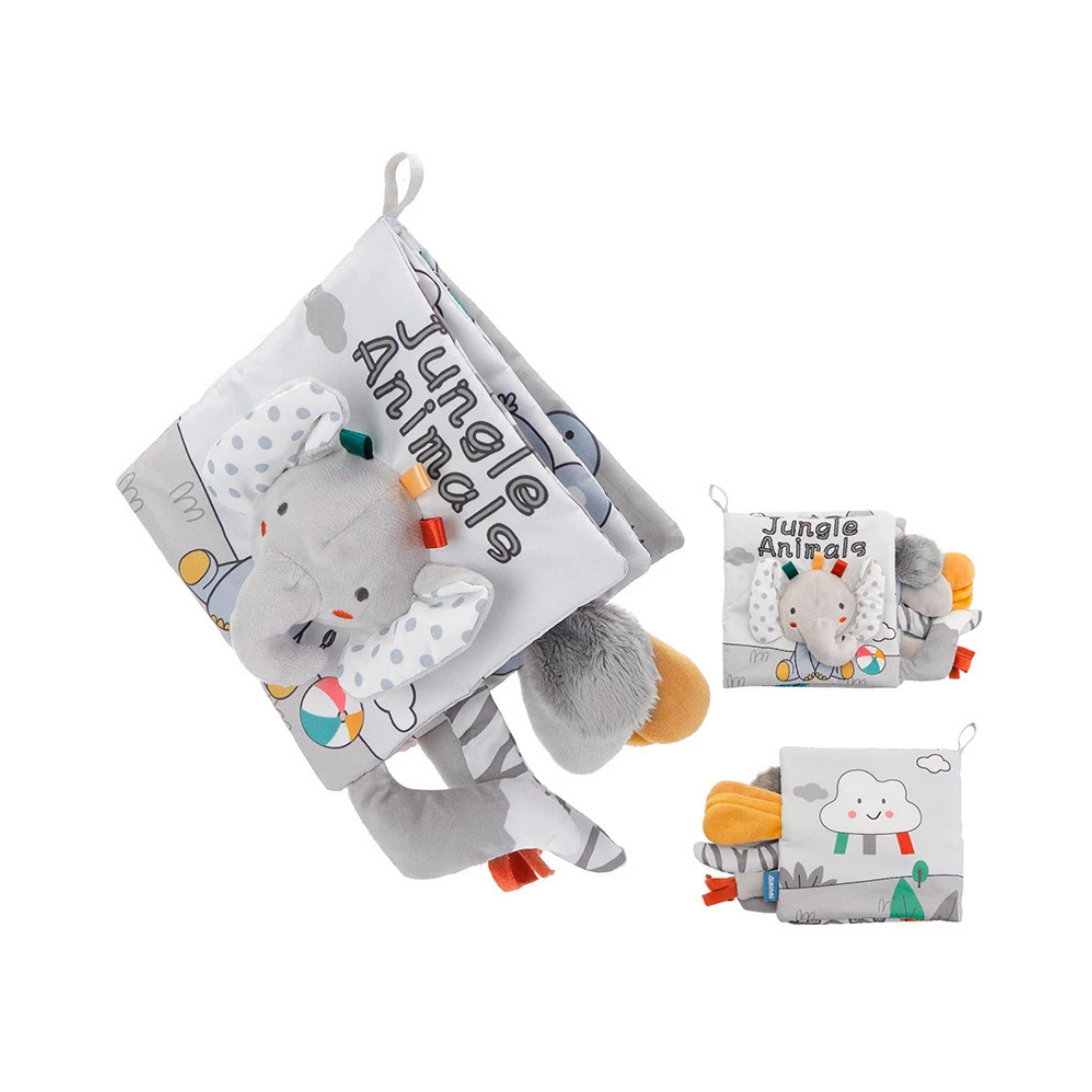 Soft Baby Sensory Cloth Book