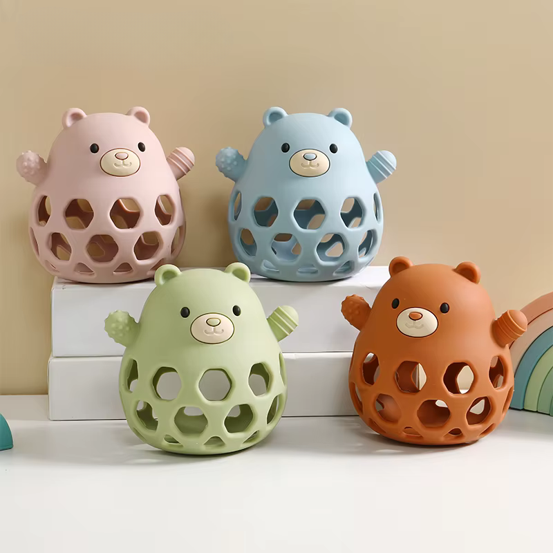 Silicone Baby Bear Teethers