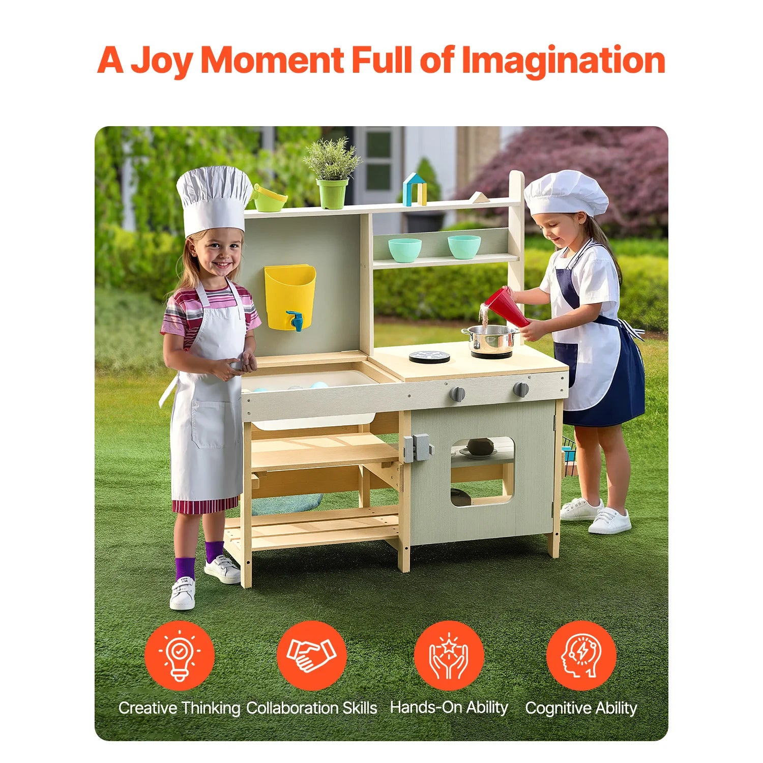 Wooden Mud Kitchen