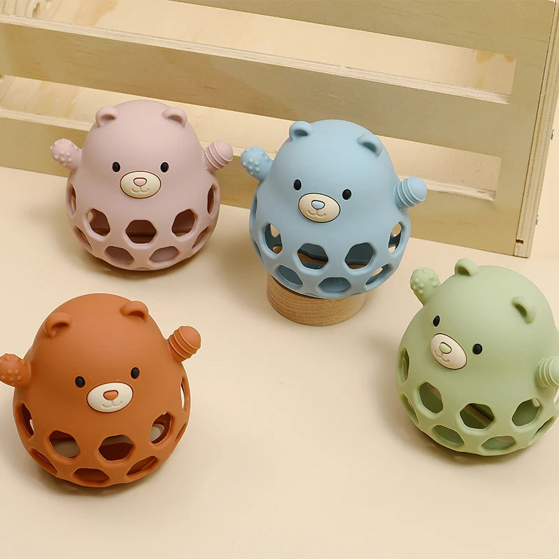 Silicone Baby Bear Teethers