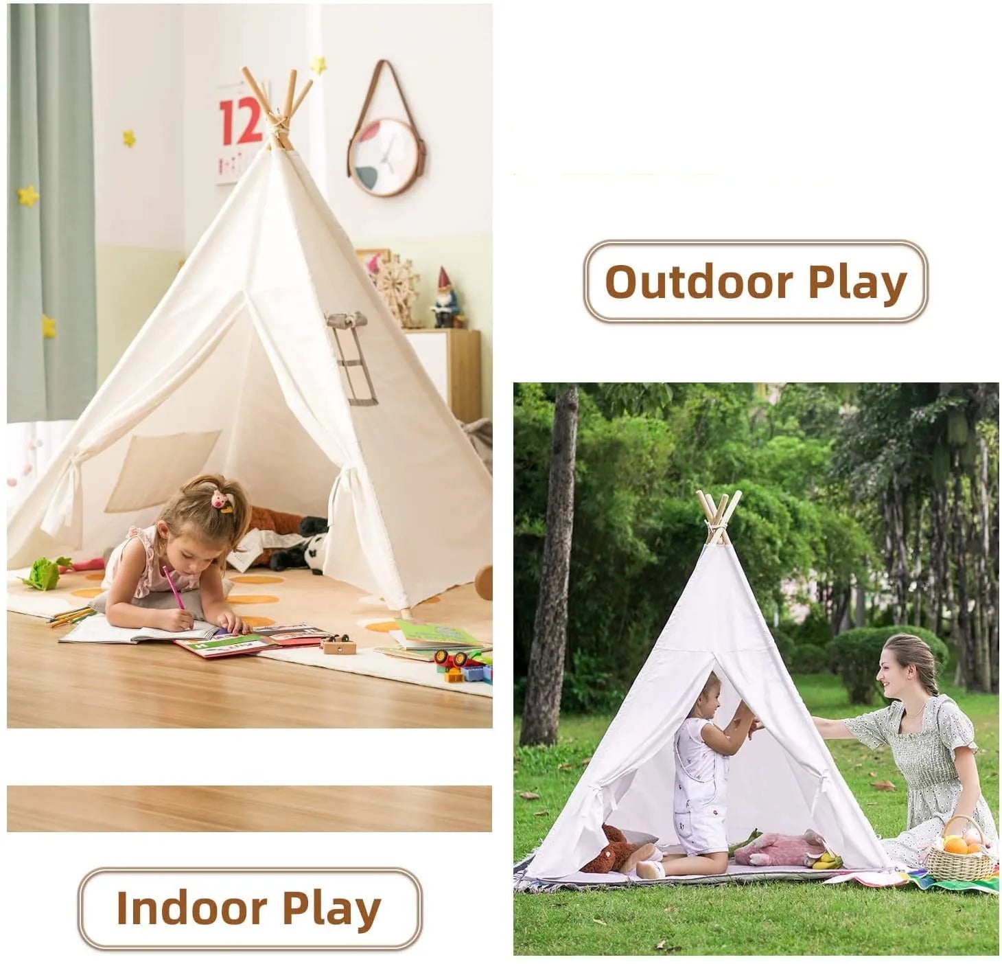 Teepee Play Tent