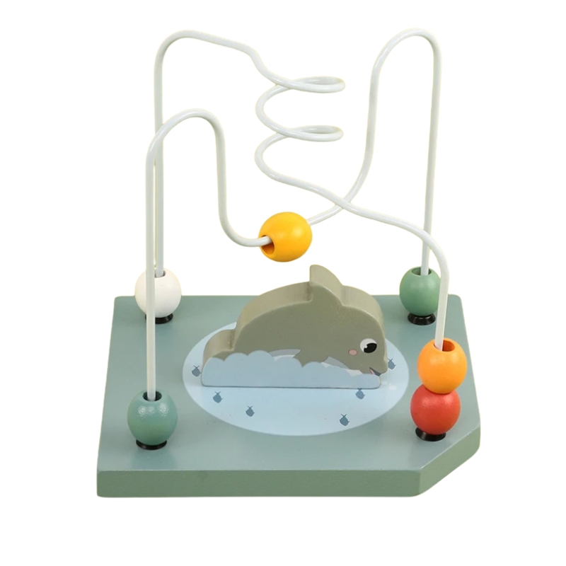 Montessori Wooden Activity Cube